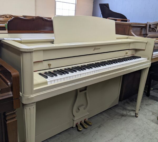 Acrosonic Spinet *Refinished* White - Image 4