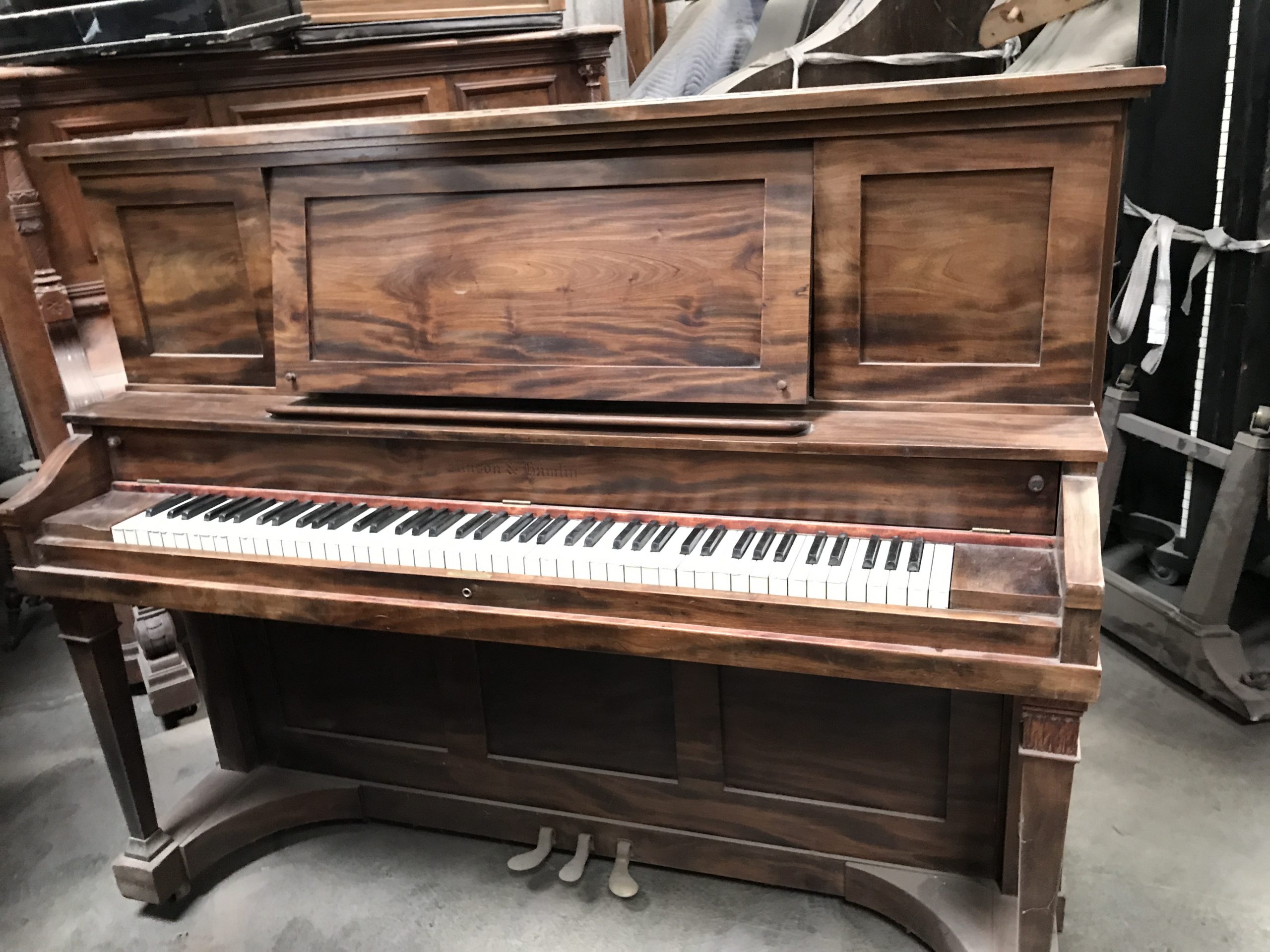 mason and hamlin upright piano 1901