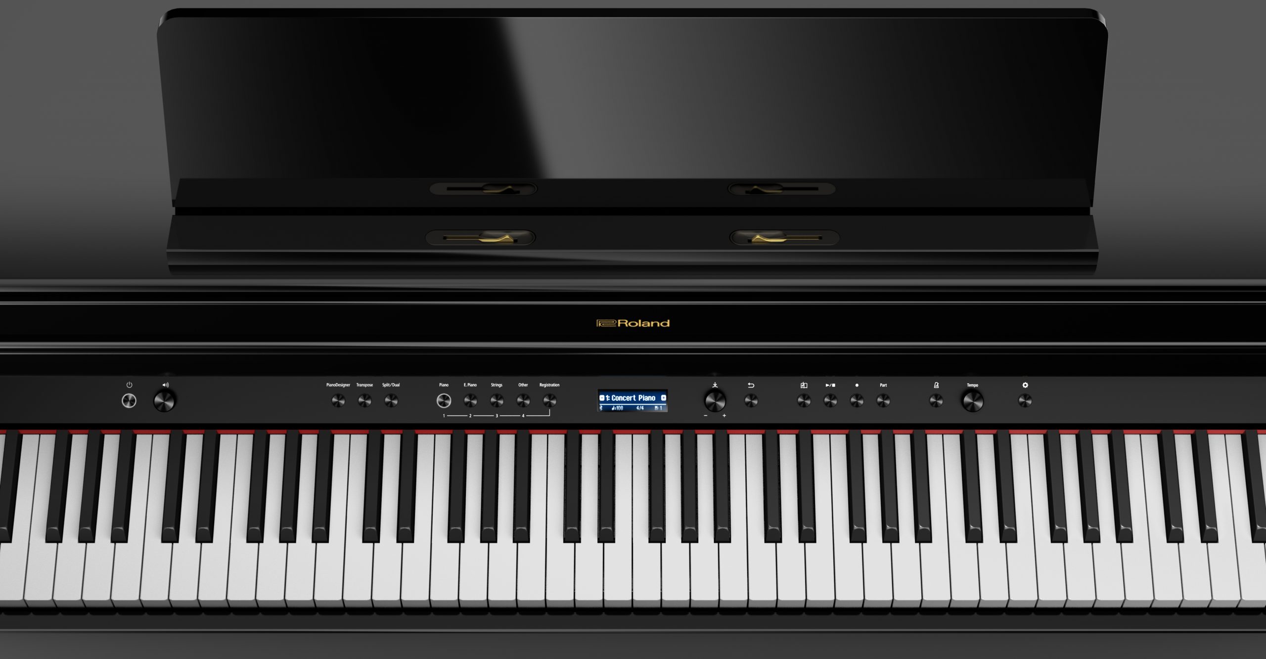Piano Roland HP704 - Nouveau piano numérique Roland HP série 7