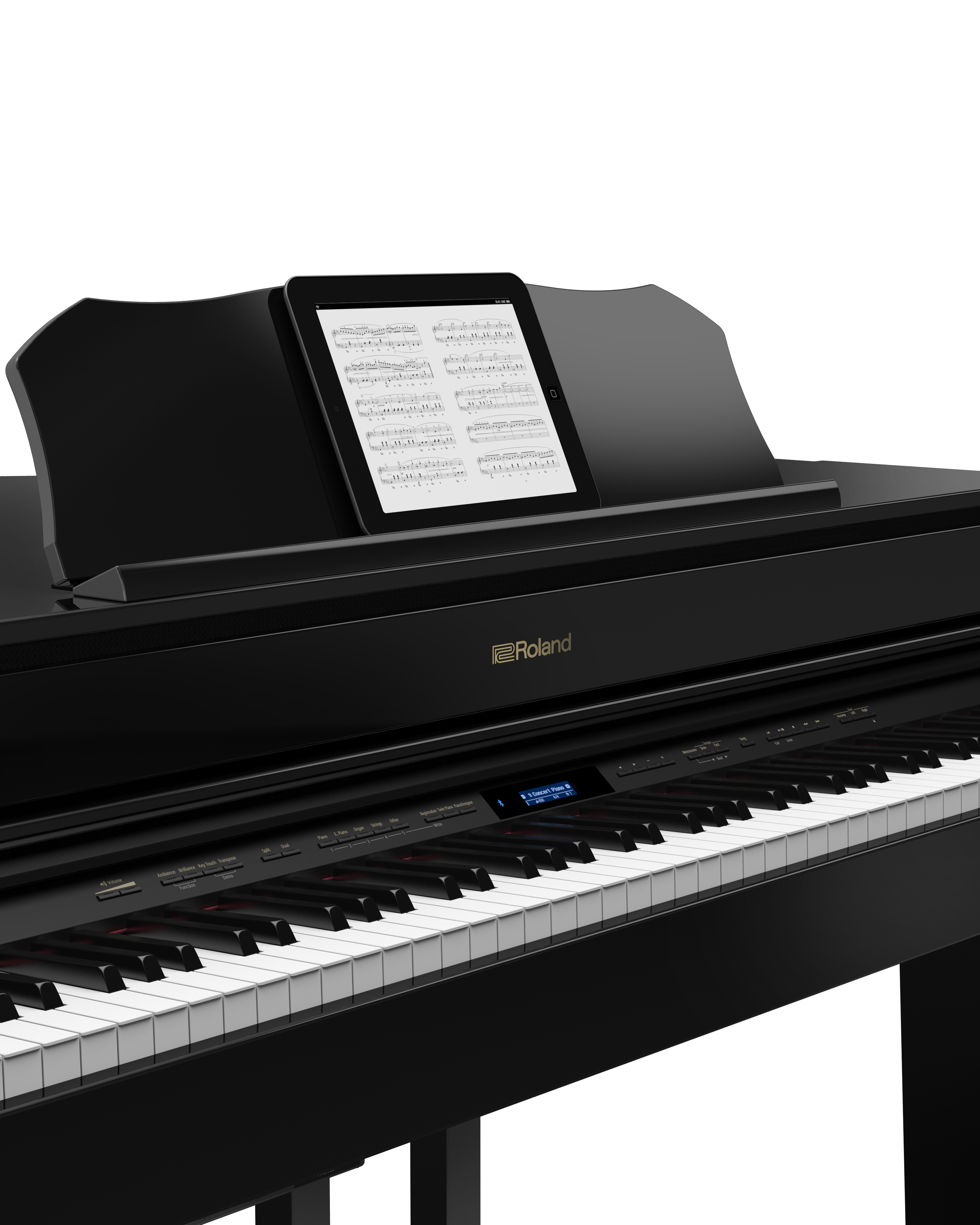 Springboard Absolutely Prescription Roland GP 607 Mini Grand Piano -$7,299.99 - DC Piano Company