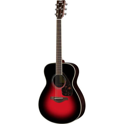 Yamaha FS830-DSR Concert Style Acoustic Guitar - Dusk Sun Red