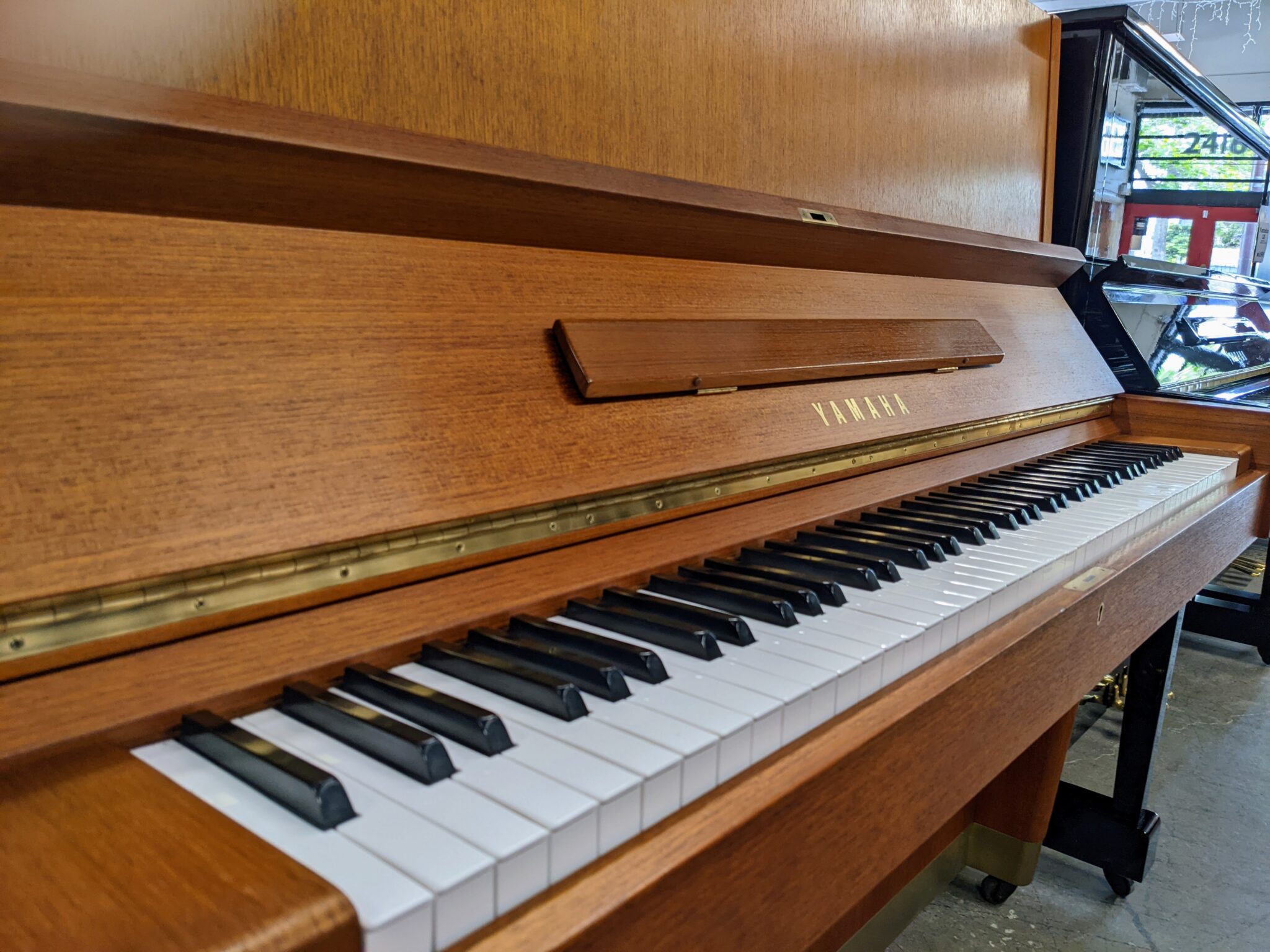 Yamaha U7 52" upright in Teak DC Piano Company