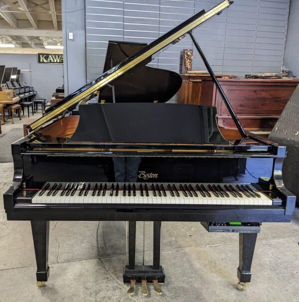 Boston GP178 5'10"Grand in High Polished Ebony - Image 7