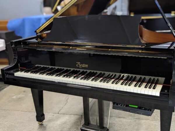 Boston GP178 5'10"Grand in High Polished Ebony - Image 5