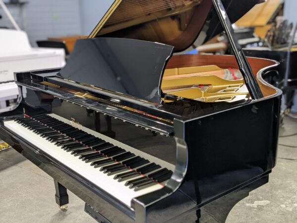 Boston GP178 5'10"Grand in High Polished Ebony - Image 3