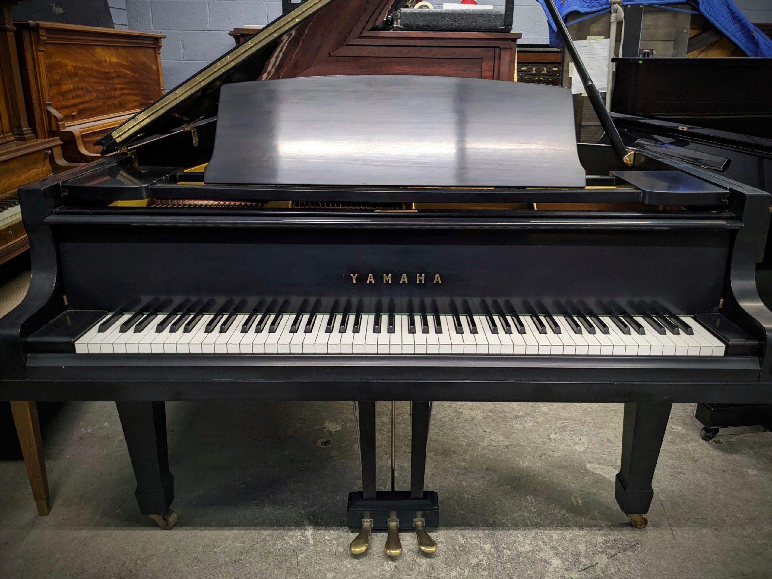 Yamaha G7 Grand in Satin Ebony - Image 4