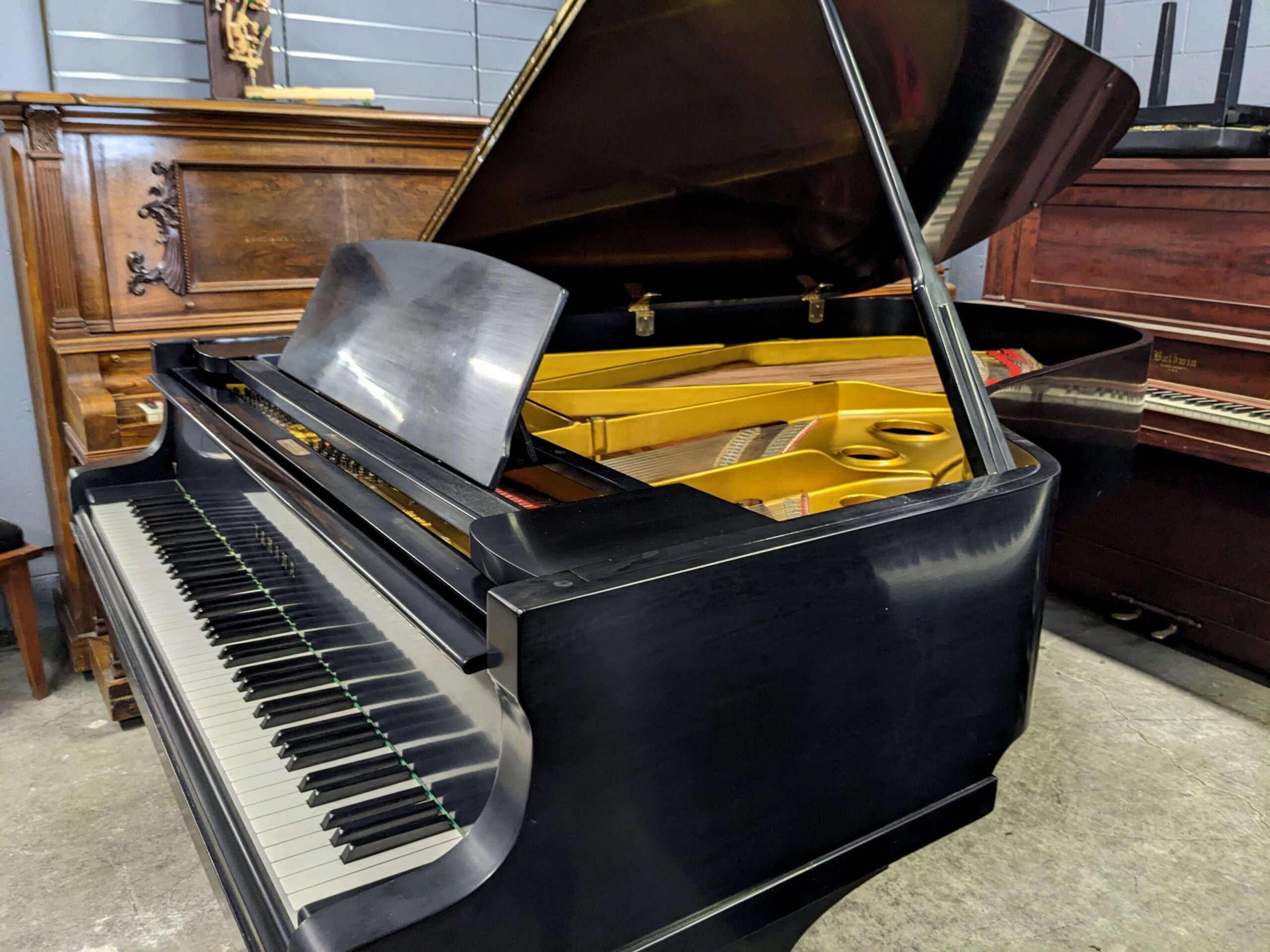 Yamaha G7 Grand in Satin Ebony - Image 8