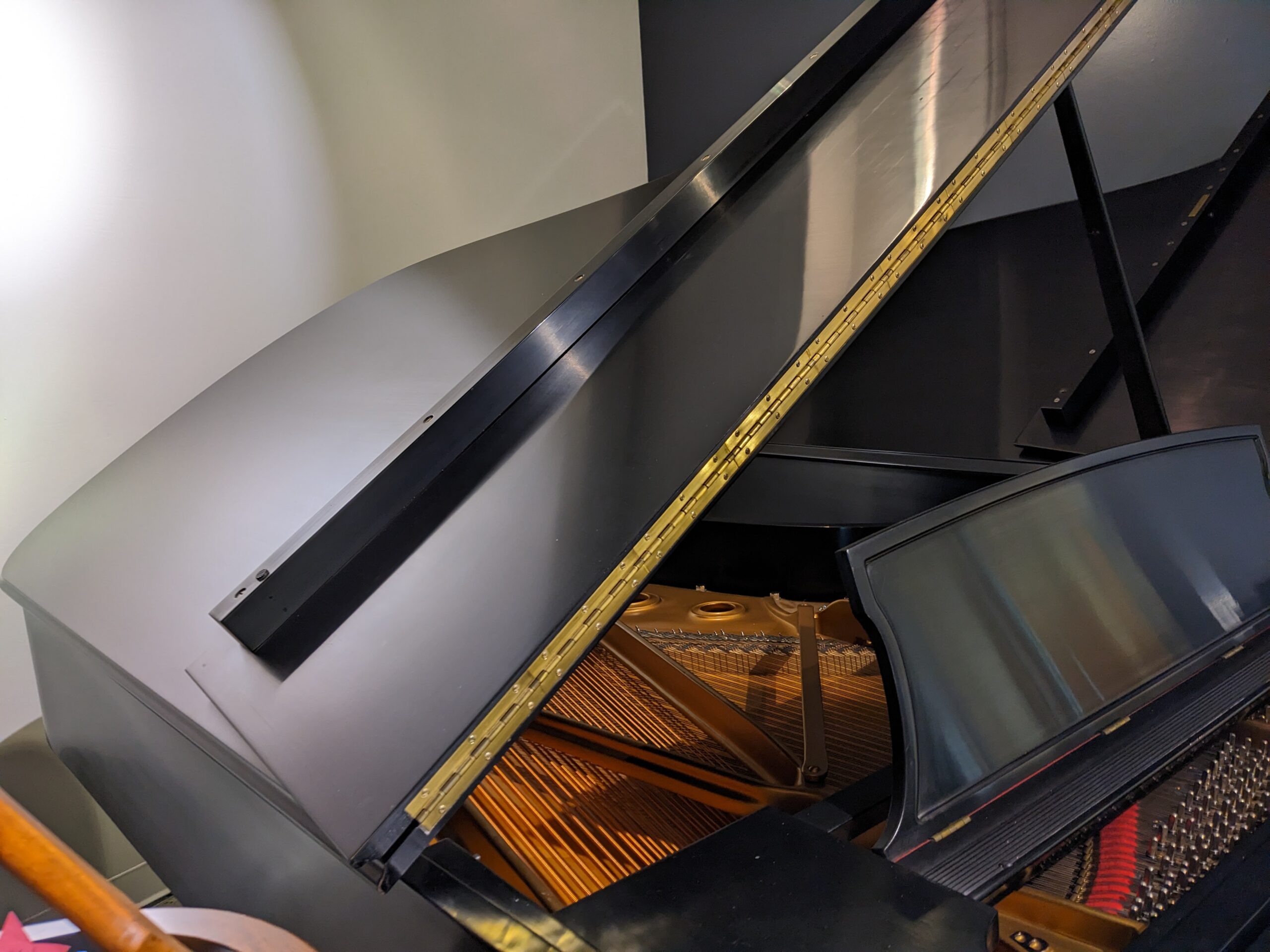 Steinway Model B Grand Piano in Satin Ebony #530679 - Image 7