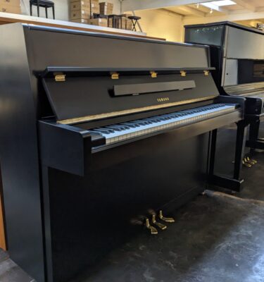 Yamaha Continental Console in Satin Ebony #C2254577