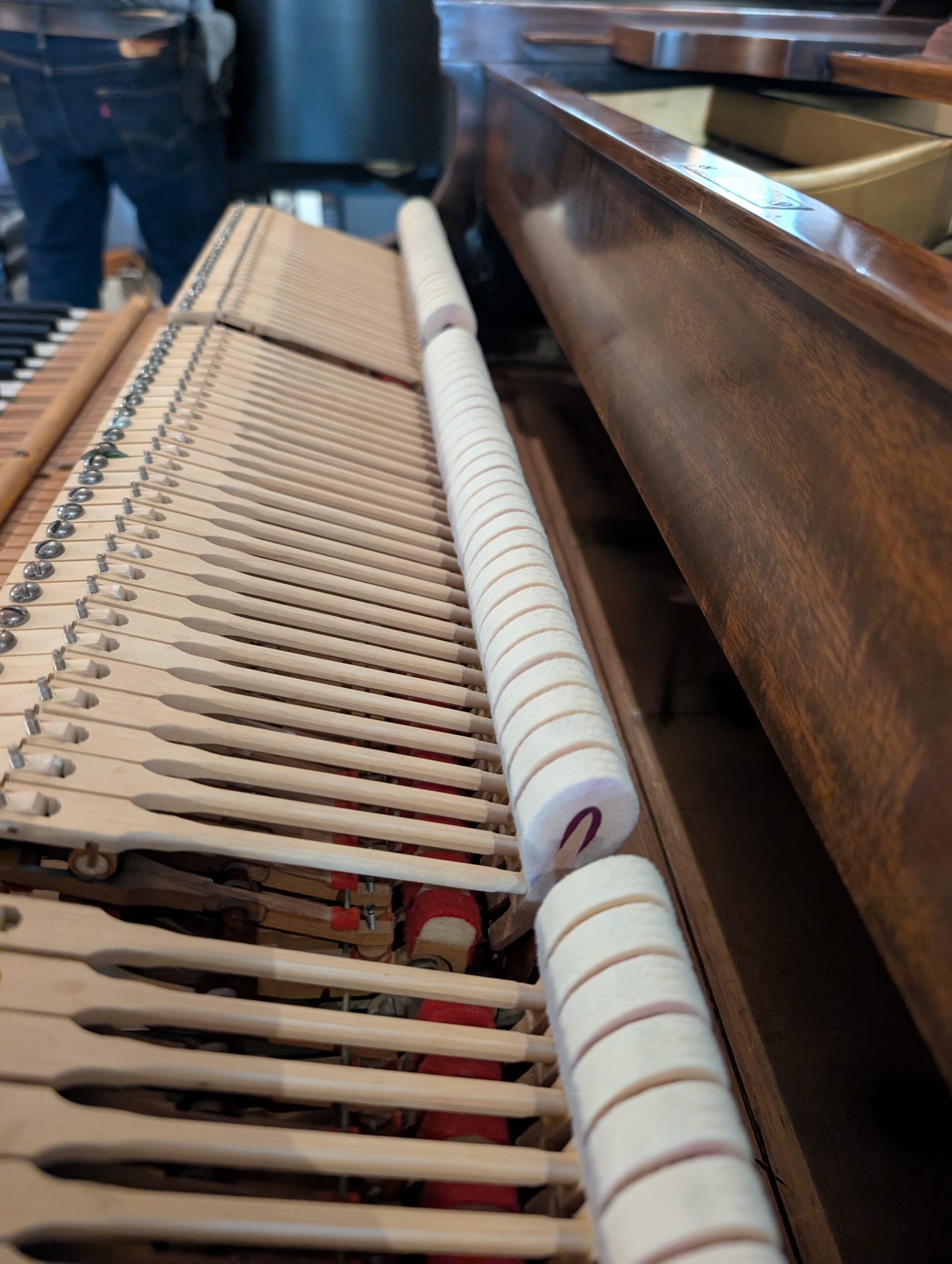 Steinway Model L Grand Piano in Mahogany # 263661 - Image 5