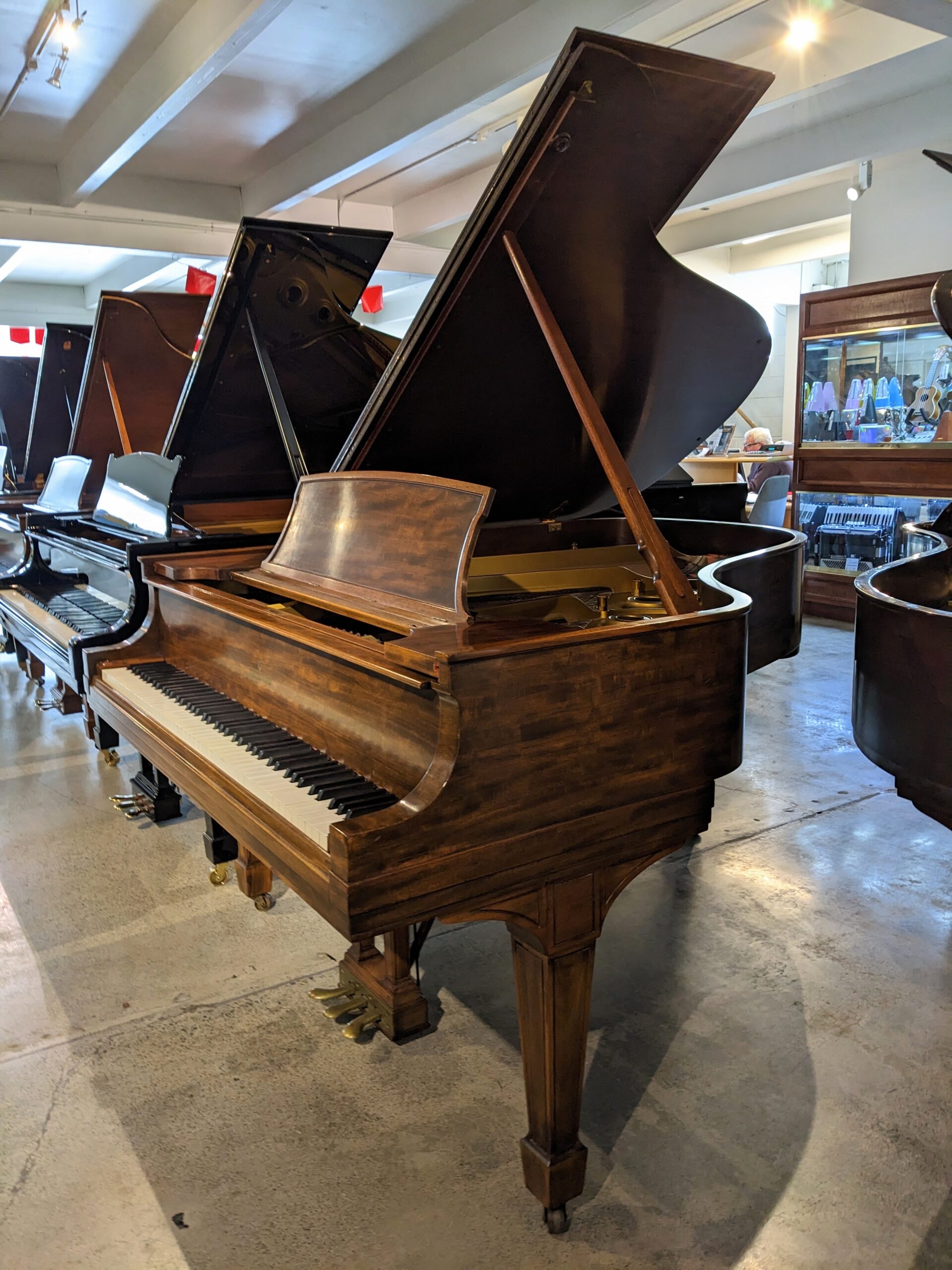 Steinway Model L Grand Piano in Mahogany # 263661 - Image 4