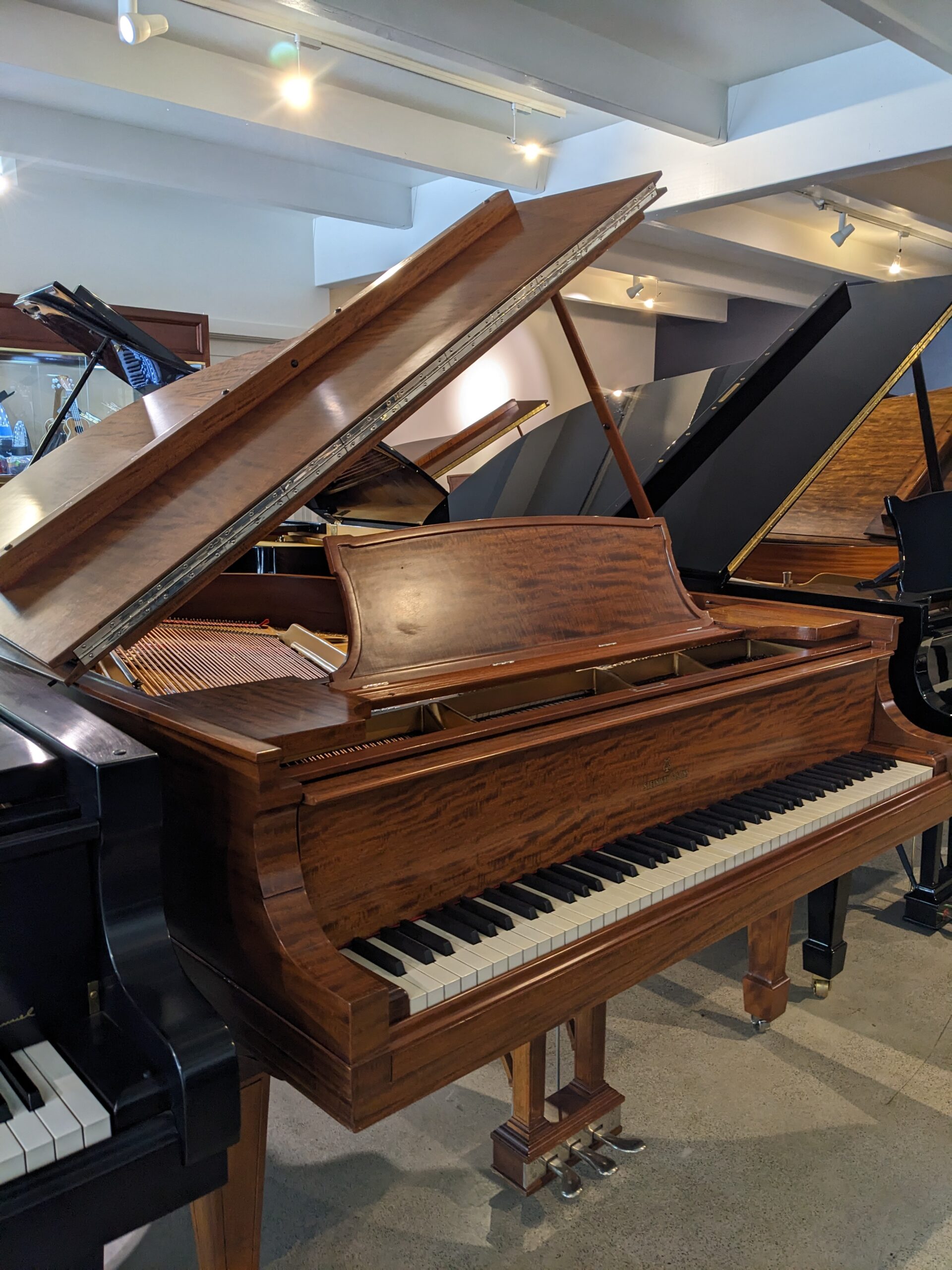 Steinway Model "O" 5' 10 3/4" Grand Piano in Mahogany - Image 9