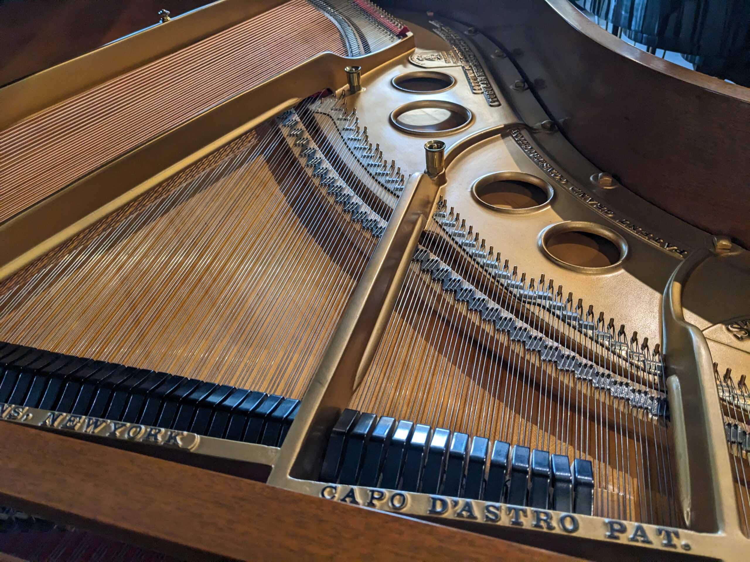 Steinway Model "O" 5' 10 3/4" Grand Piano in Mahogany - Image 7