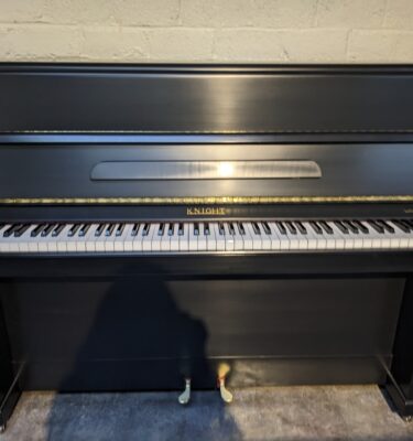 Knight Continental Console in Satin Ebony