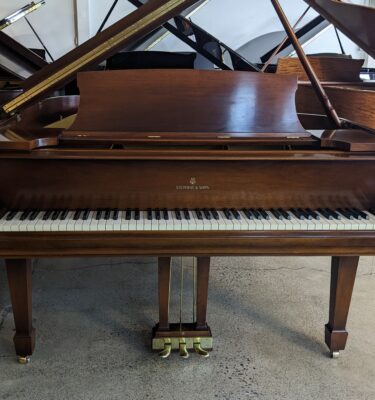 Steinway Model S 5' 1" Grand Piano Satin Walnut