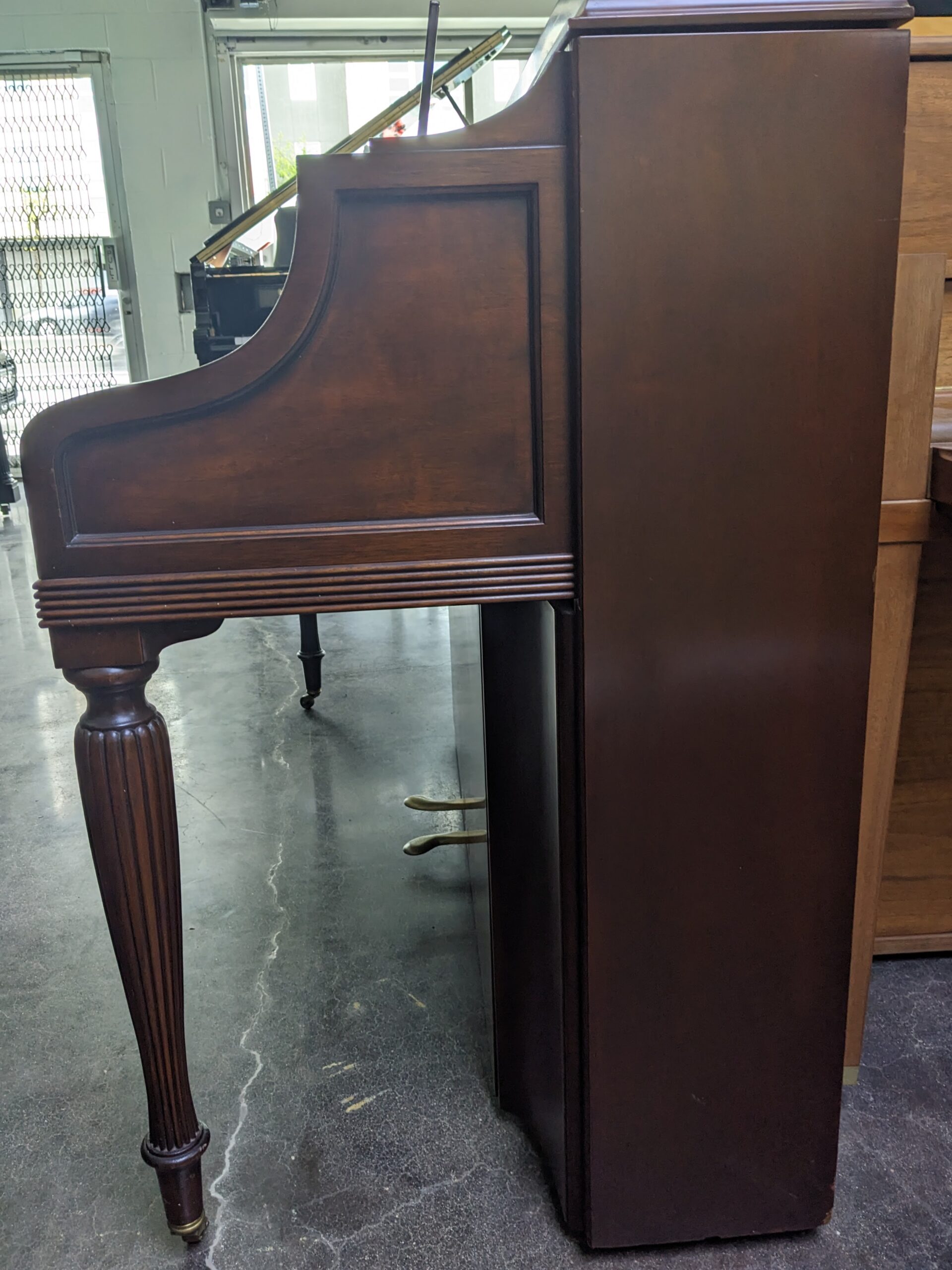Steinway Model "100" Upright in Walnut - Image 6